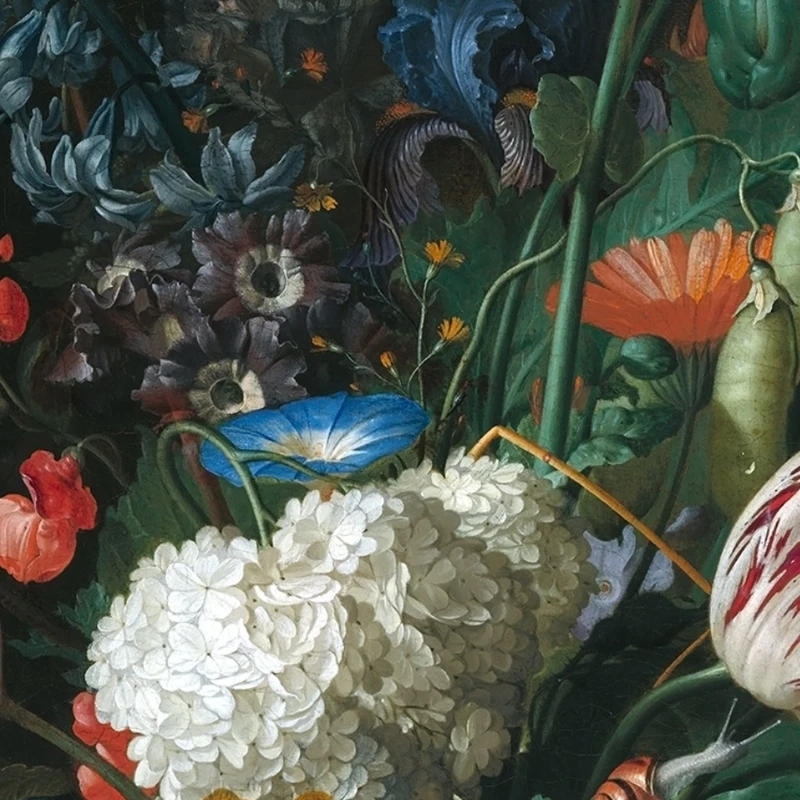 Античный голландский натюрморт настенные художественные Постеры-холсты акварель, масло, живопись цветы растительные иллюстрации принты Декор