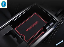 Plastic ! Interior For Renault Koleos 2017 2018 Central Slot Storage Box Decorative Molding Cover Trim