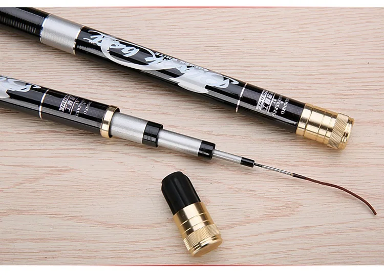 Drop Shipping New Carp Fishing Pole Stream Hand Rod Telescopic Fishing Rod Carbon Fishing Tackle 4.5M 5.4M 6.3M 7.2M