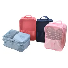 Путешествия вещи первой необходимости для защиты обуви от пыли сумки водонепроницаемый унисекс багажная обувь чехлы портативный дорожная сумка