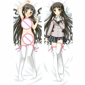 

Anime Kono Naka ni Hitori, Imouto ga Iru! Kunitachi Rinka & Konoe Tsuruma otaku Dakimakura pillow case hugging Body pillowcase