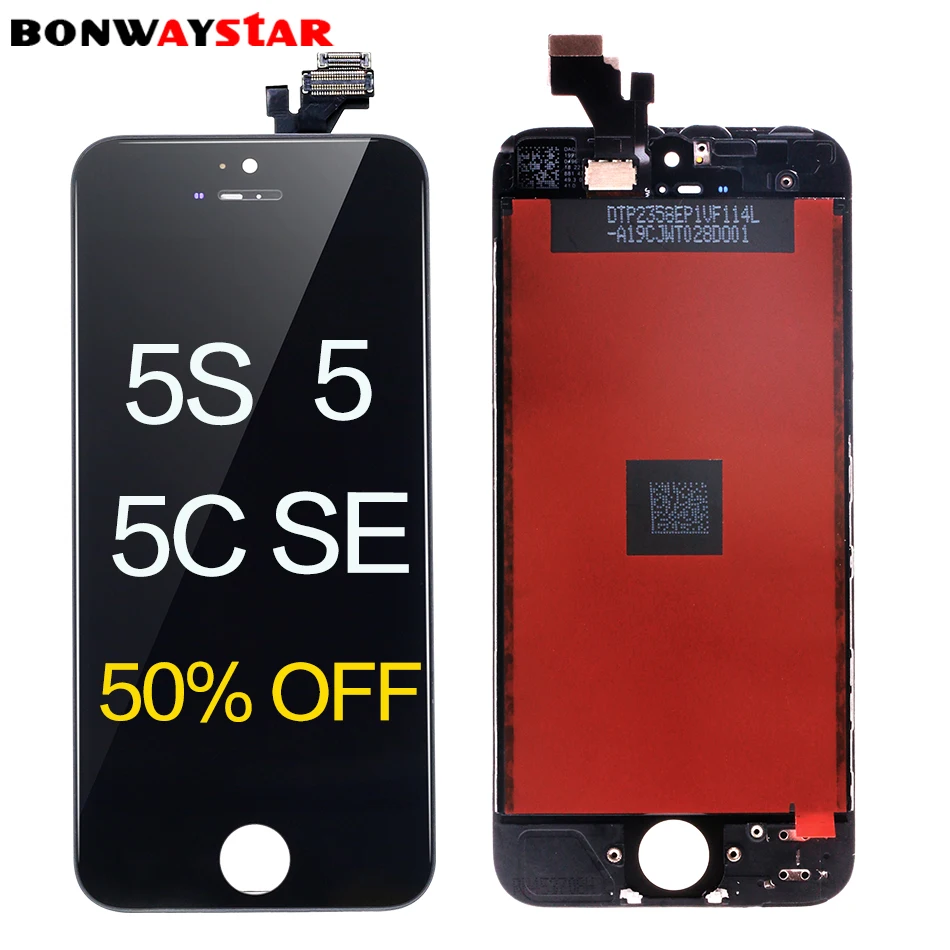 ЖК экран для iPhone5/5C/5S/SE дисплей с сенсорным экраном дигитайзер в сборе Замена iphone 5