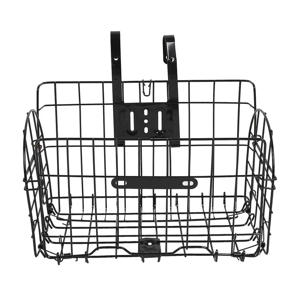 Clearance Outdoor Cycling Foldable Bicycle Basket Iron Steel Bike Handlebar Bike Rear Basket Front Basket Iron Hanging Bag Bike Accessory 3 Clearance Outdoor Cycling Foldable Bicycle Basket Iron Steel Bike Handlebar Bike Rear Basket Front Basket Iron Hanging Bag Bike Accessory 3