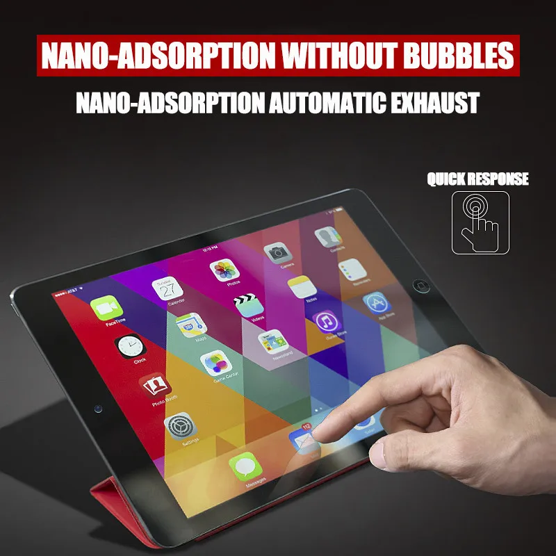 0 27 мм против царапин закаленным Стекло для iPad 2/3/4 Экран Защитная пленка Apple мини 1 2