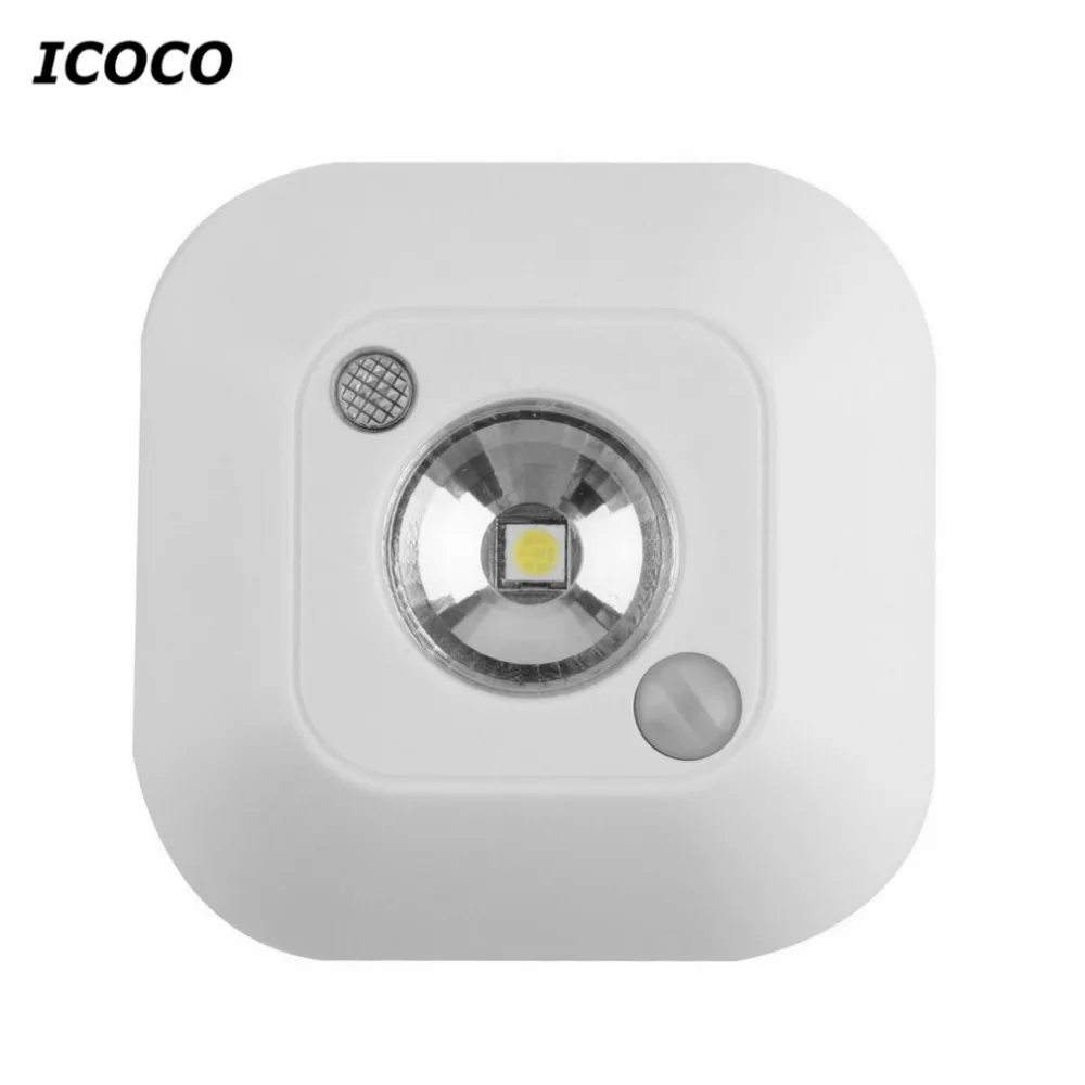 Wireless Ceiling Lights Infrared Motion Sensor Ceiling Night Lights Mini Luminaria Lamps Led Ceiling Light Lighting Porch Lamp