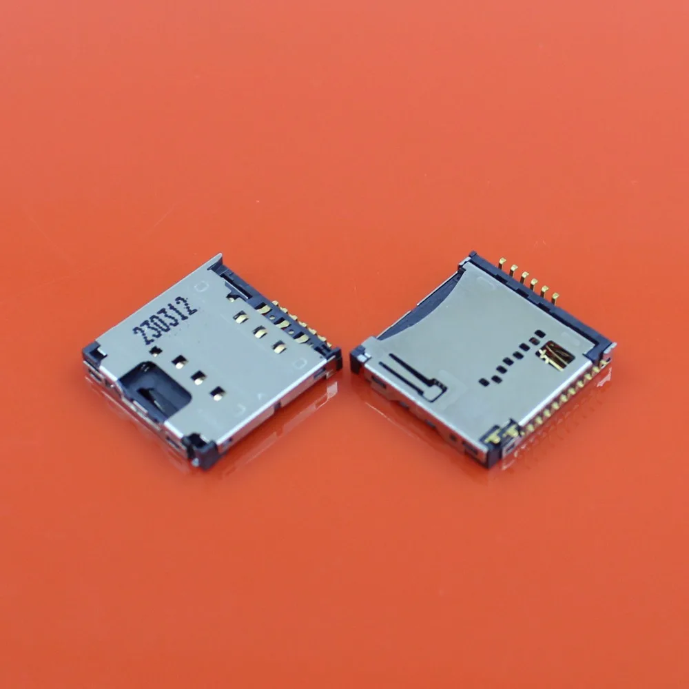 Разъем JCD для SIM карты TF гнездо лоток LG GD580 GD310 KF350 KV510 KF600 L7II P715|Шлейфы мобильных