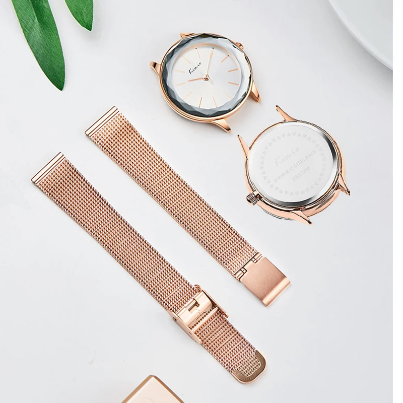 KIMIO Black Watch Women Mesh Metal Watch Bracelets For Women Luxury Brand Womans Watch Ladies Quartz Watch Female Wristwatch KIMIO Black Watch Women Mesh Metal Watch Bracelets For Women Luxury Brand Womans Watch Ladies Quartz Watch Female Wristwatch