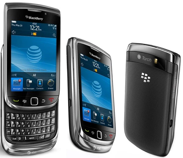 Оригинальный BlackBerry torch 9800 разблокирована 3g смартфон, QWERTY и touch 3,2 дюймов, Wi Fi, gps, 5.0MP Восстановленное Бесплатная доставка