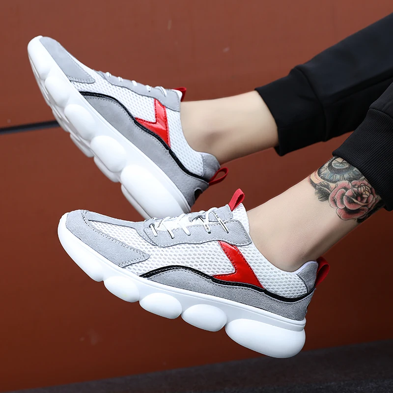 Сетчатый пропускающий воздух кроссовки Лидер продаж обувь для бега Zapatos Deportivos мужская обувь