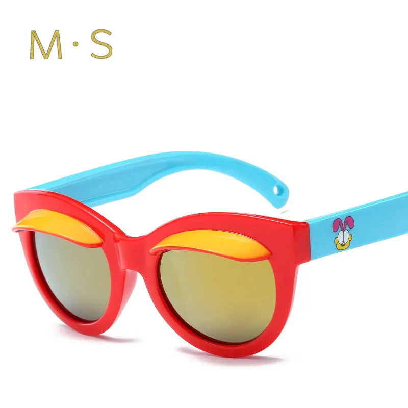 Солнцезащитные очки MS Baby 100% поляризованные брендовые Детские солнцезащитные
