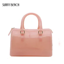 The new manufacturers wholesale PVC jelly bag candy color bag