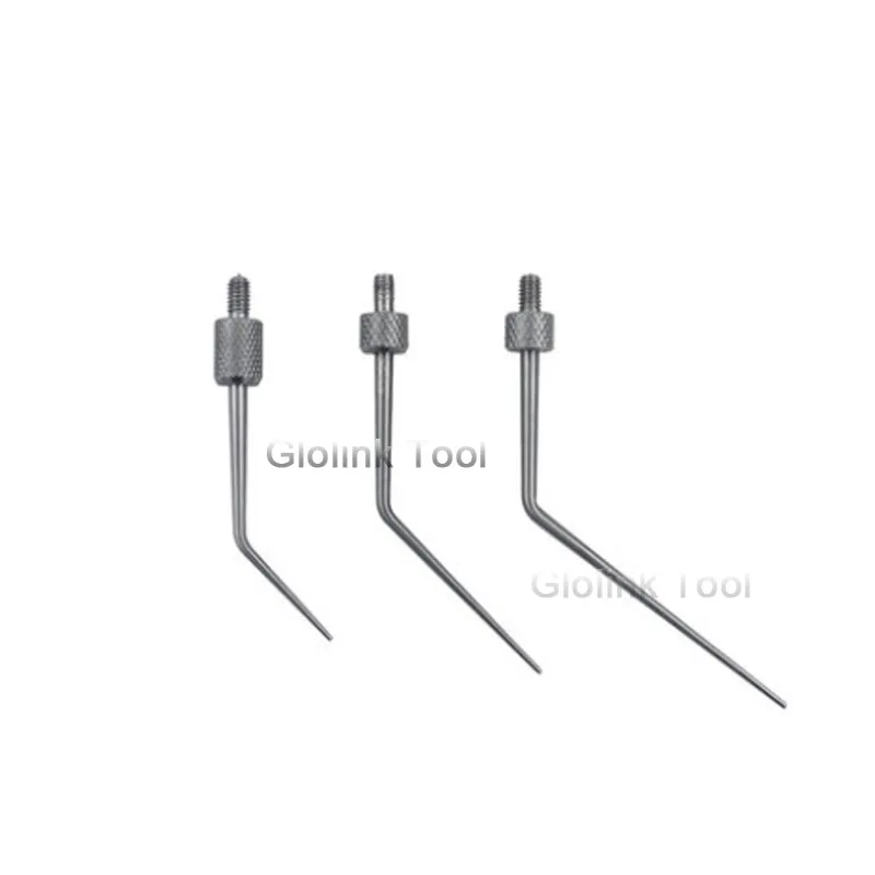 M2.5 나사 바늘 직경 HSS 다이얼 테스트 표시기 접점 뾰족한 바늘 다이얼 표시기 도구 부품 10mm 20mm 45 도
