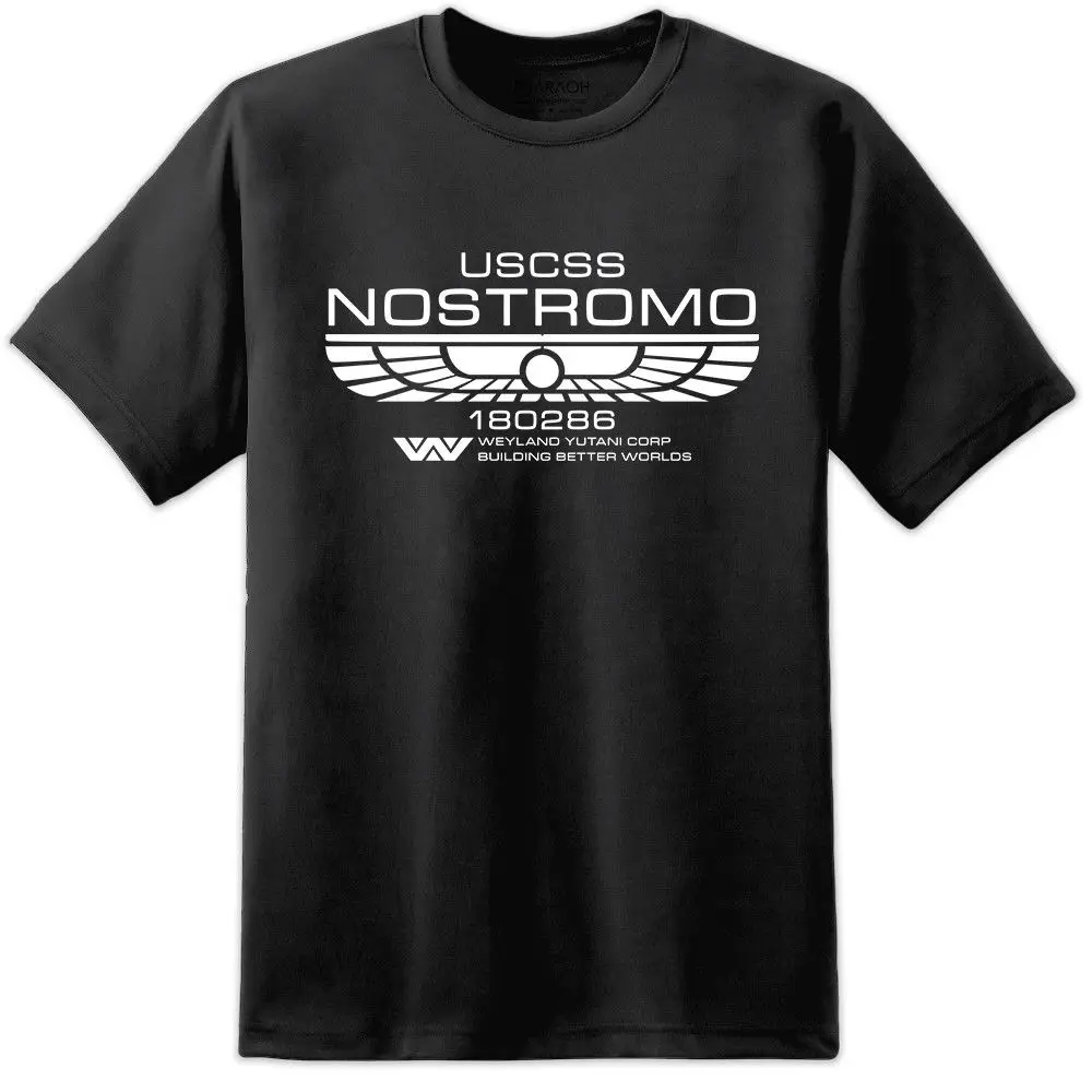 Alien Classic Nostromo Crew футболка Sulaco M41A PULSE RIFLE Movie Film крутая Повседневная Мужская Унисекс