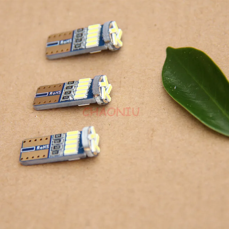 5 шт. T10 15SMD 4014 led canbus Нет Ошибка W5W светодиодная подсветка под багажник светильник
