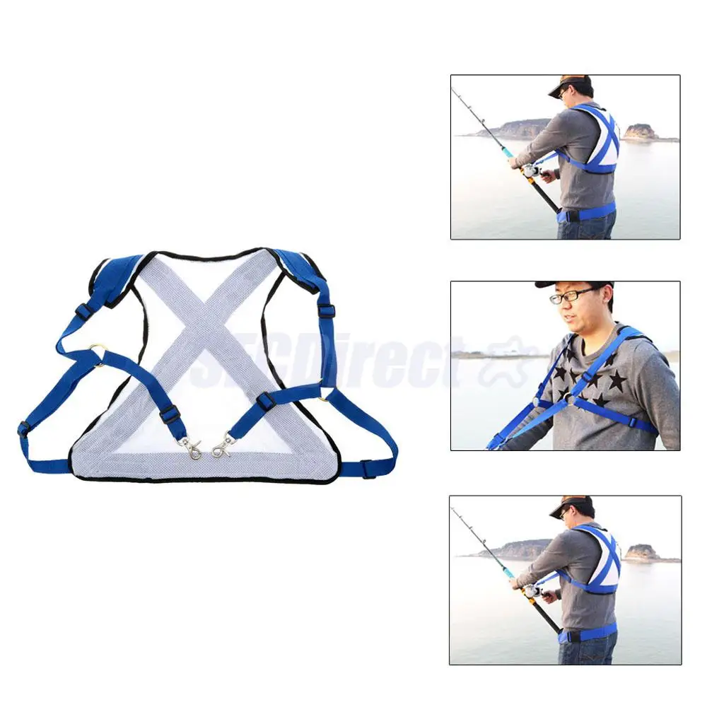 Big Fish Sea Fishing Shoulder Back Harness Distributing Load Sprains