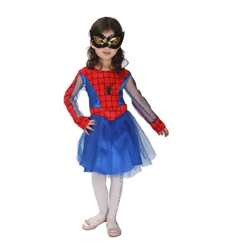 Girls spiderman dress Product Features tutu-inspired Spider-Girl costume dress with printed metallic bodice and.