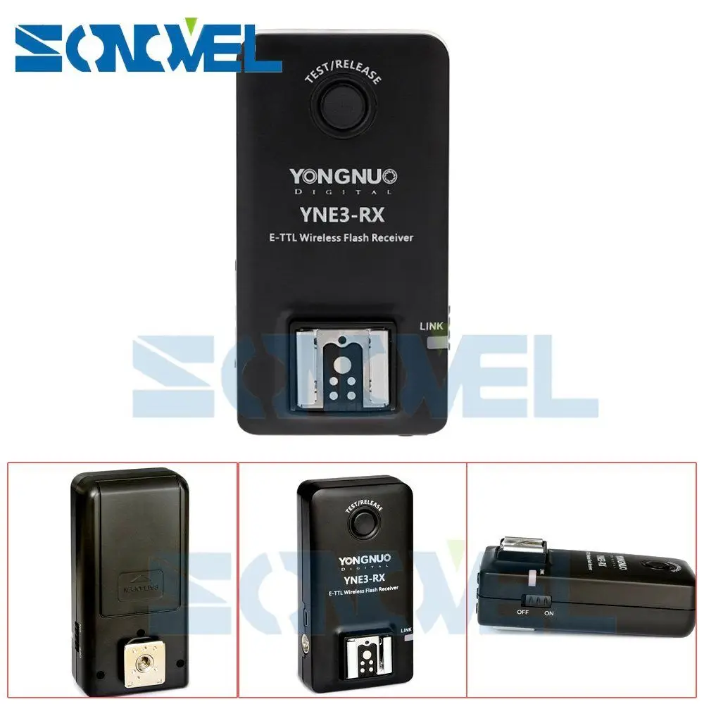 

Yongnuo YN-E3-RX E-TTL Wireless Remote Flash Receiver trigger for YN-568EX II YN-565EX YN600EX-RT YN-E3-RT for Canon