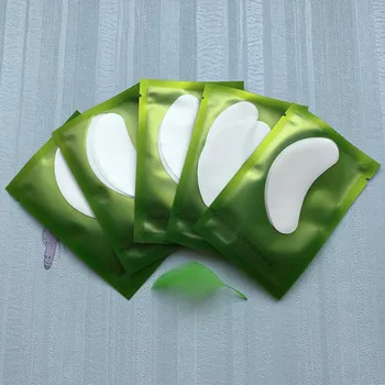 

50 Pairs Collagen Under Eye Pads Patches Sticker Patches Eyelashes Extension Disposable Eyelash Paper Applicator Makeup tool
