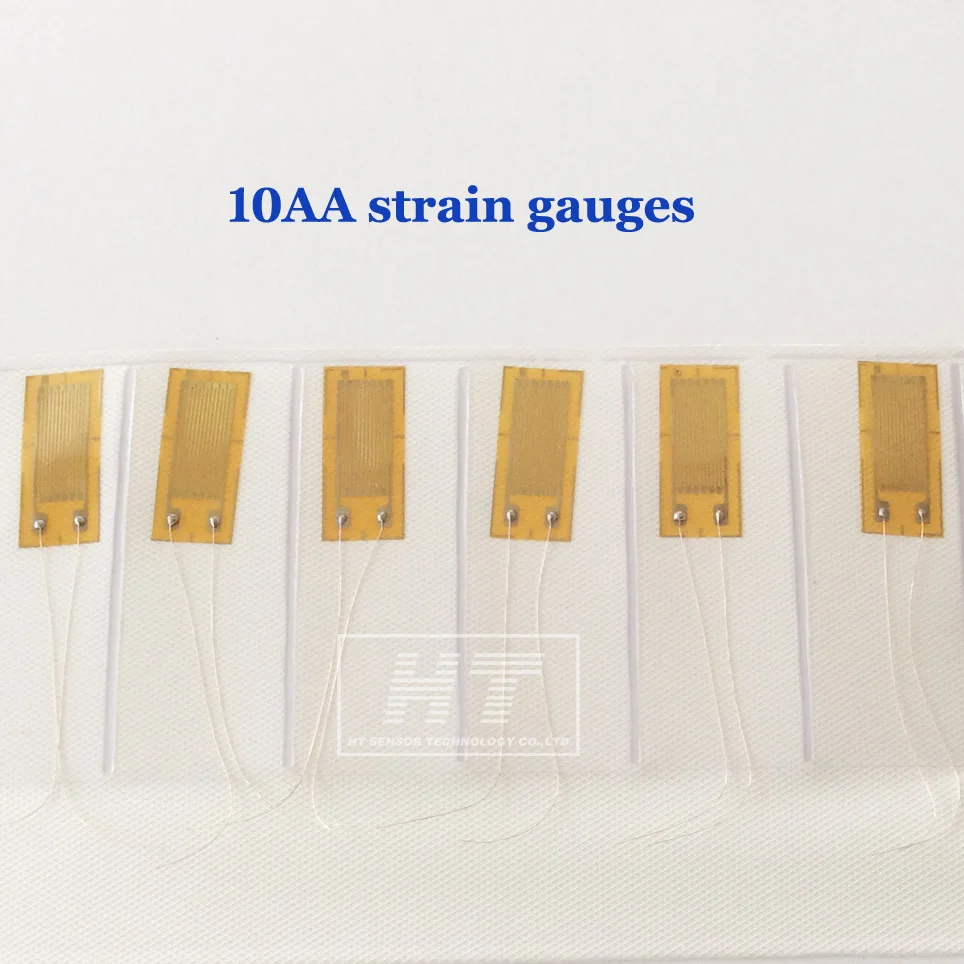 BE120 10AA X 3cm lead wire (10x2mm)Strain gaugesin Instrument Parts
