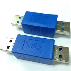 USB 3,0 конвертер головка USB3.0 высокоскоростной штекер * мужской разъем, USB AM * AM адаптер