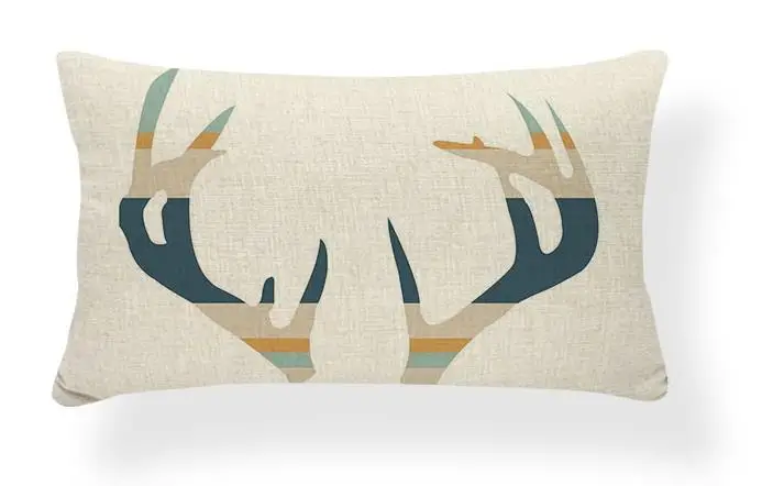 مصمم ikat القبلية أنماط شيفرون فراشة الجبل غطاء وسادة وسادة القضية خزانة 30x50 سقوط خمر زنبق هدية العيد