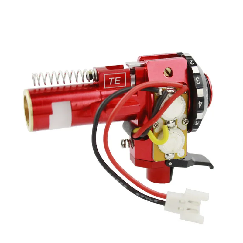 Câmara com Led para Airsoft Caixa de Velocidades Nova Venda Quente Alumínio Hop up Aeg Versão 2 m4 M16 Caça Acessórios Cnc 6 2 caixa de velocidades m4 m16 caça acessórios