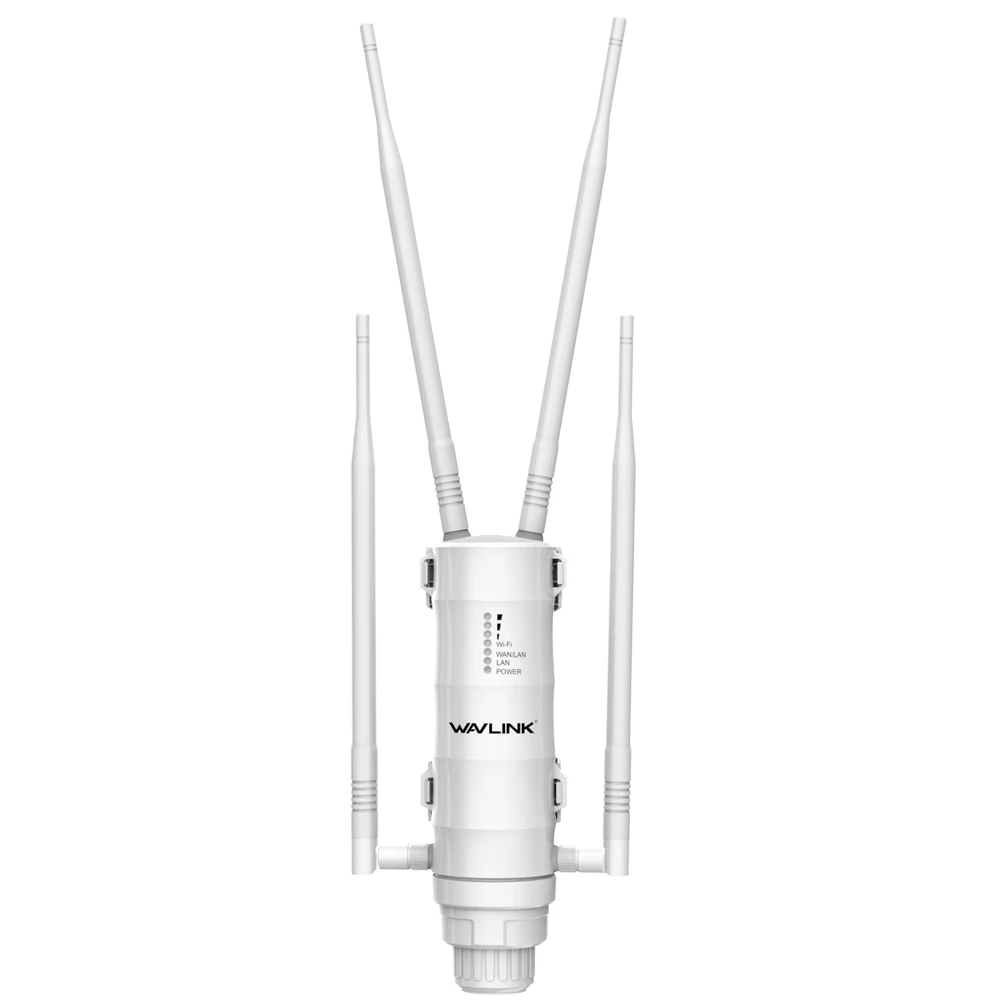 Wavlink Высокая мощность AC1200 открытый беспроводной Wi-Fi ретранслятор AP/wifi маршрутизатор 1200 Мбит/с Dual Dand 2,4G+ 5 ГГц длинный диапазон расширитель PoE