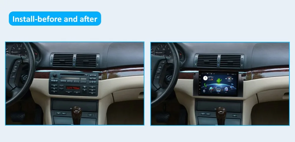 Flash Deal Bosion Car Multimedia Player Android 9 GPS Stereo System For BMW/E39/E53 ROM 32GB Wifi FM AM Radio dvd automotivo canbus camera 25