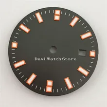 31,5 мм мужские черные циферблат Калибр ETA 2836/2824 2813/3804, Miyota 82 серии двигаться Для мужчин t A902