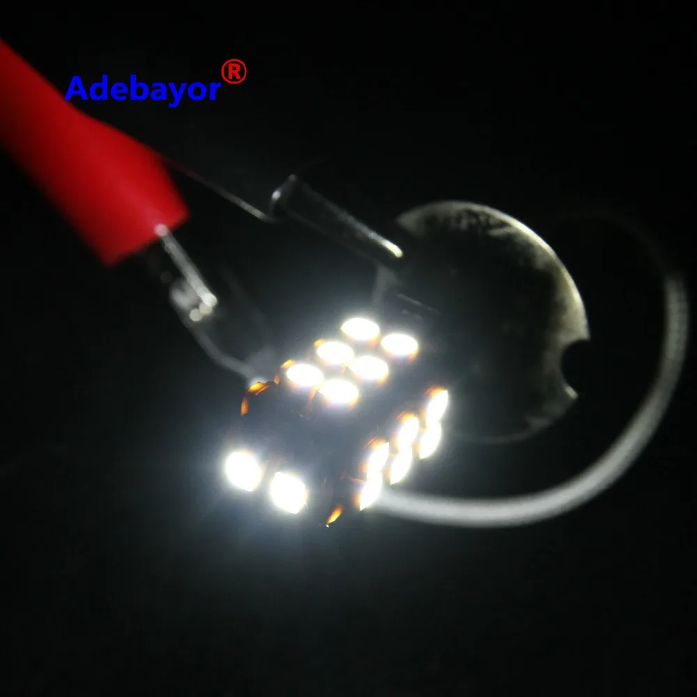 10 шт. H3 Автомобильная 1210 3528 SMD 26 Светодиодная лампа головного света 12 В 3 Вт