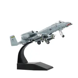 1/100 весы A-10A Thunderbolt II Металл истребитель Военная униформа модель литья под давлением плоскости Модель Для памятных коллекция или подарок