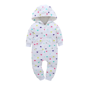 

Baby Rompers New Top Fashion Infantil 2020 Autumn&winter Boy Girl Clothes Newborn Clothing One Piece Romper Hooded