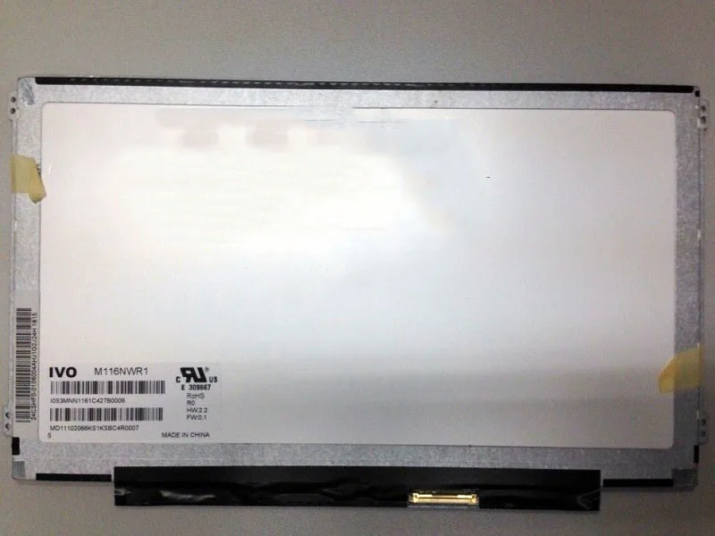 

M116NWR1 R0 M116NWR1-R0 LED Screen Matrix for Laptop 11.6" 40Pin 1366X768 HD Glossy LCD Display Replacement Panel Monitor