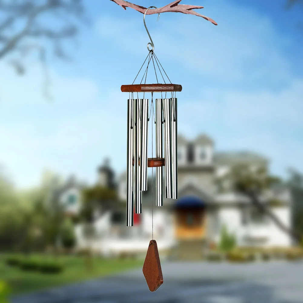 

wind chimes Outdoor Living Wind Chimes Yard Antique Amazing Garden Tubes Bells Copper Yard Windchime Wall Hanging Home Decor