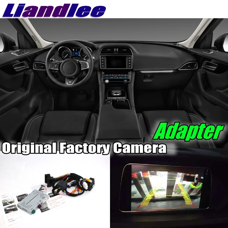 

Liandlee Car Reverse Rear Back Up Camera Interface Adapter Decoder Kits For Jaguar F-Pace X761 2016~2019 System Upgrade