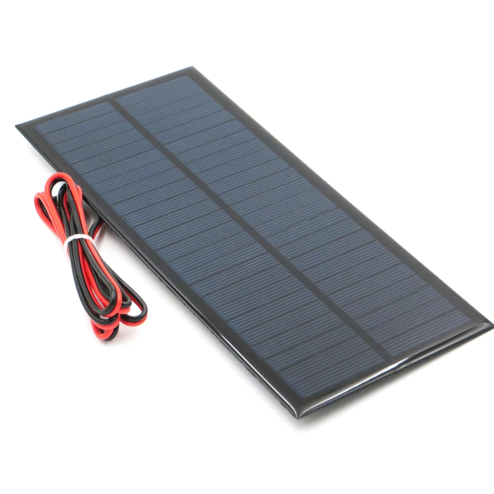 12 В 2,5 Вт солнечная панель портативная Мини DIY Модульная Панель системы для солнечной лампы Аккумуляторы для игрушек зарядное устройство для телефона Вольт 12 В 2,5 Вт ватт