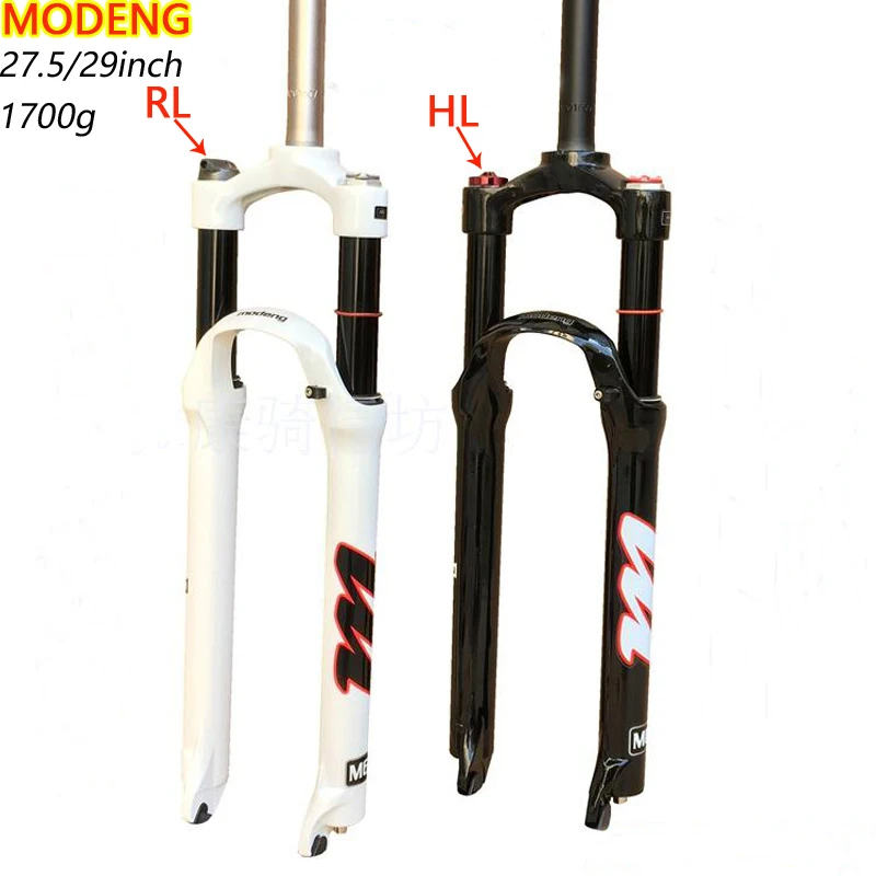 MODENG Mountain Bike 29inch Fork MTB Suspension Bicycle Plug Air impuct