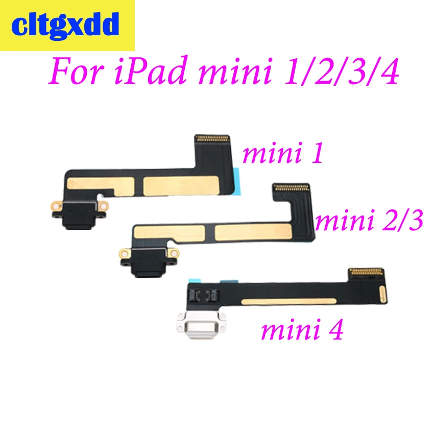 Cltgxdd зарядное устройство разъем для зарядки порт USB док-станция разъем гибкий кабель для iPad 2/3/4 5 6 Air 2 для Mini 1 2 3 4 Замена
