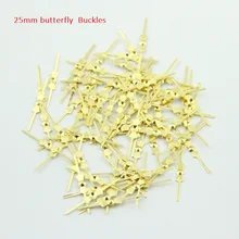 Лучшая цена Кристалл 10000 шт. 25 мм Металл Buttefly Пряжка для хрустальная люстра Интимные аксессуары Освещение металлический разъем