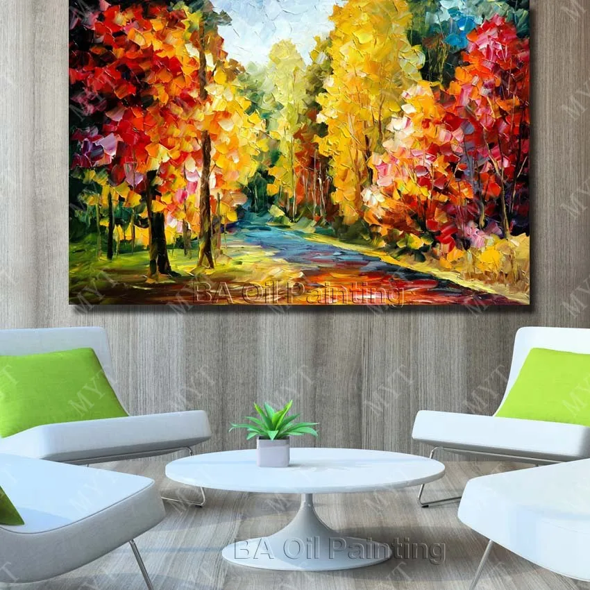 Beautiful Design Canvas Oil Painting For Home Sense Decoration