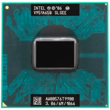 ЦП Ноутбук Core 2 Duo T9900 ЦП 6 м кэш/3,06 ГГц/1066/двухъядерный разъем 478 PGA ноутбук процессор forGM45 PM45