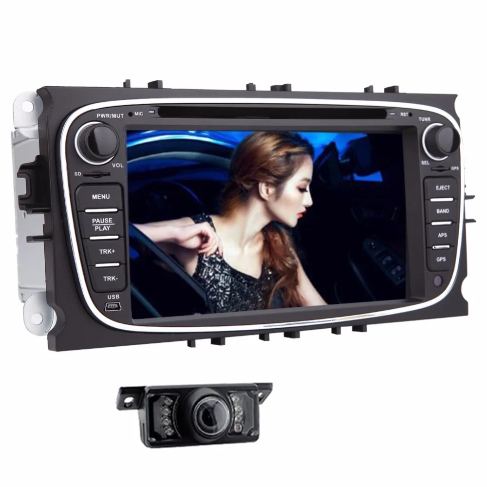 

Android 2Din Car GPS Navigation DVD Player For Ford Focus Ford Mondeo 2014 2015 Car Audio Radio Stereo Headunit GPS Navigation