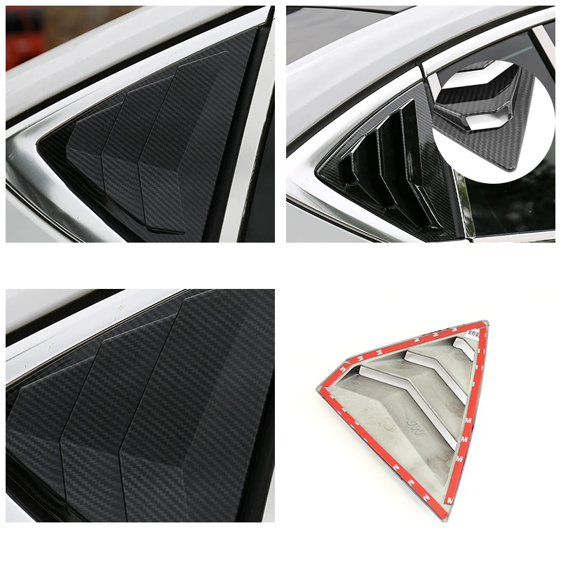 Lsrtw2017 Abs заднего треугольный панель-жалюзи планки для Buick Regal Opel Insignia