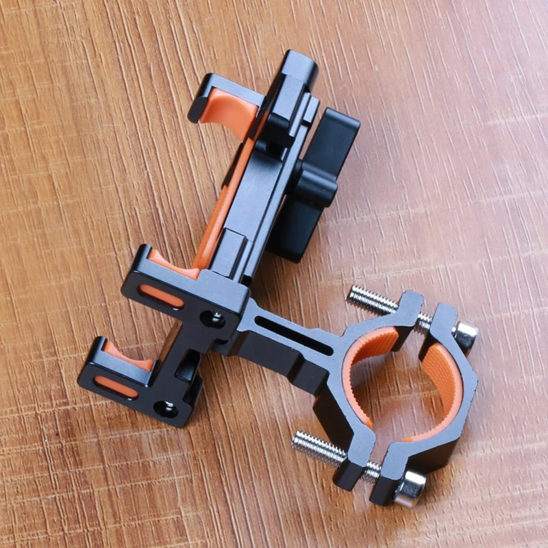  Universal Legierung Bike Halter Einstellbar Telefon Montieren auf Bike für Radfahren Lenker Stehen 