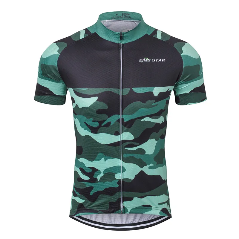 2017 Camouflage Cycling Jersey Pro Racing Sport Cycling Clothing Summer MTB Bike Jersey Bike
