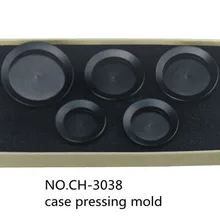 5 шт. БЕЗЕЛЬ для наручных часов полое кольцо Корпус для часов пресс-формы, более близкий пресс-формы, набор инструментов для ремонта часов