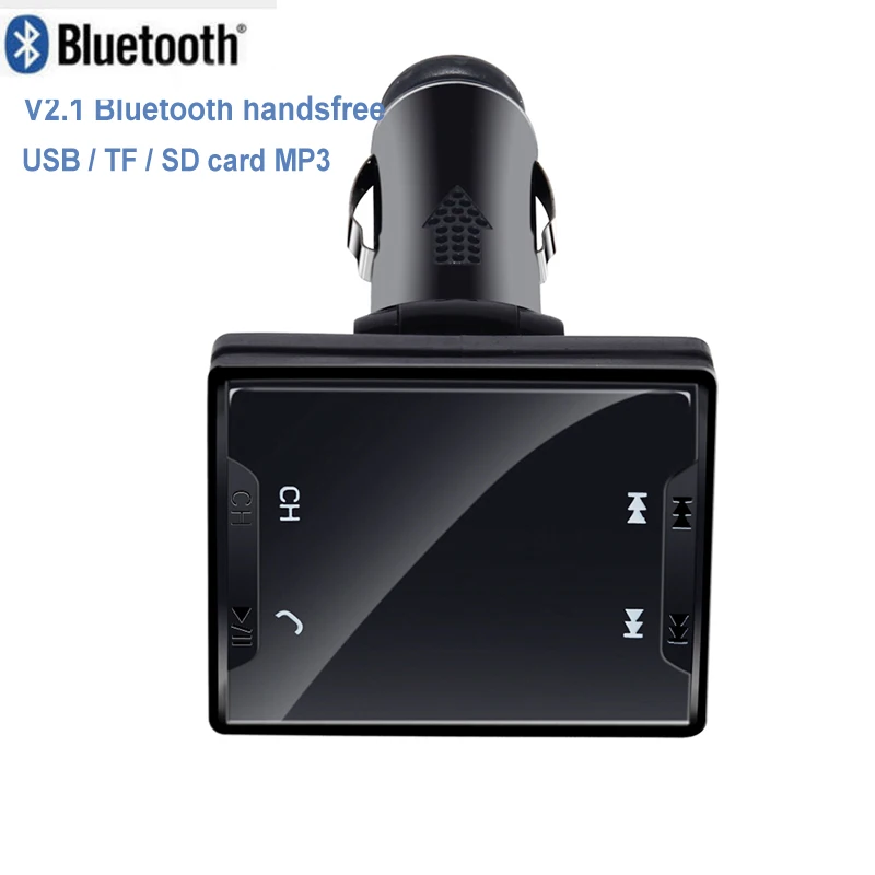 Wireless Bluetooth AUX Car Charger Dual USB FM MP3 WMA AUX Audio Music Player  Car Kit FM Transmitter Handfree Car MP3 Audio 
