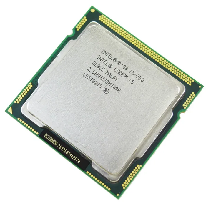 best processor for laptop Original Intel Core i5 750 Processor 2.66GHz 8MB Cache LGA1156 Desktop I5-750 CPU cpus