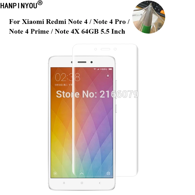 Мягкая ТПУ Защитная пленка для Xiaomi Redmi Note 4 Pro Prime / 4X 64 Гб 5 дюйма|Защитные стёкла и