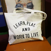 Женские, мужские, повседневные, экологически чистые, с буквами, холщовые сумки для покупок, ручная работа, хлопковые складные дорожные сумки